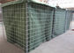 Лонлифе барьер бастиона Хеско, зеленая коробка Хеско Габион заполненная с песком