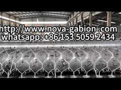 Шестиугольная тканеная сетка речной контроль габион корзины для береговой защиты