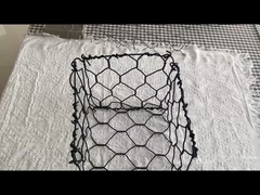 ПВХ покрытие оцинкованные габионные коробки для стабилизации и защиты