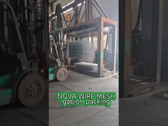 Индивидуально разработанный тканый габион - Декоративные узоры для ландшафтной архитектуры