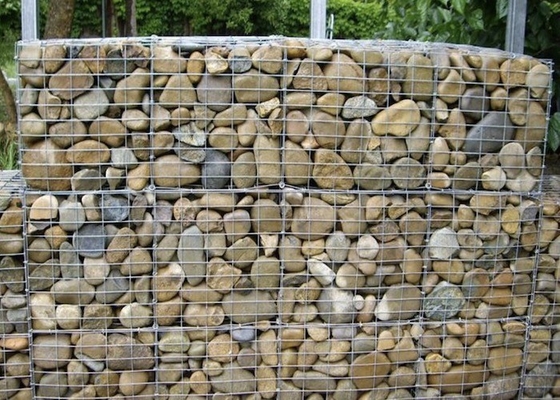 корзины Gabion подпорной стенки 3x1x1m 60x80mm прочные