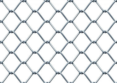 Горячие окунутые гальванизированные квадрат сетки загородки звена цепи или форма диаманта