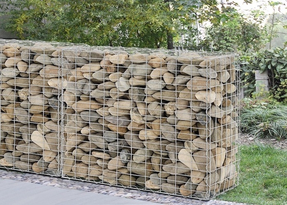 Коробка Gabion высокой обязанности коррозионностойкая гальванизированная для украшения сада