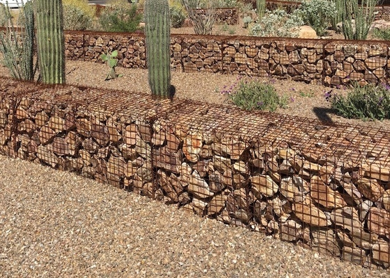 Корзины Gabion подпорной стенки Eco дружелюбные гальванизировали панели стального провода сваренные