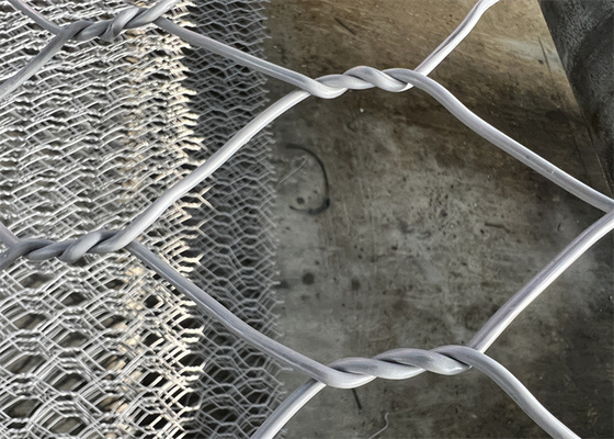 80*100 мм Mental 4mm Gabion Baskets Solutions Mesh Opening Bv Сертификация
