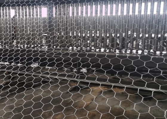 Габионная корзина из оцинкованной стали 2x1x1м, двойная крученая стальная сетка, проволока 2,7 мм