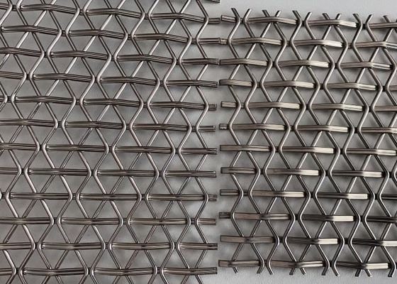 Customizable Stainless Steel Mesh Screen with Interlocked Ring Mesh and 1.0 mm 2.0 mm Wire Diameter
