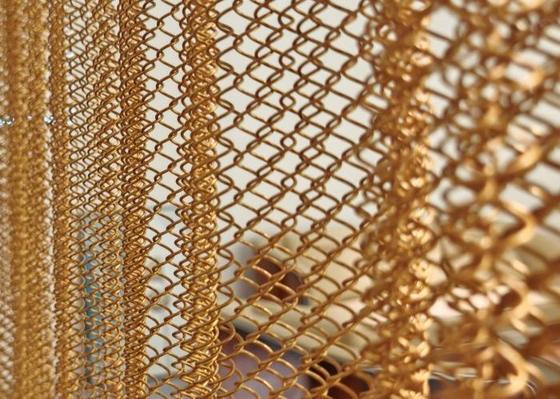 Designer Series Stainless Steel Wire Mesh for Artistic Decoration and Space Division