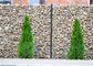 Тяжелый покрытый цинк гальванизировал форму квадратного отверстия корзины стены для садов/парков