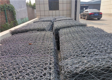 80mmx100mm размер сетки ПВХ покрытые горячим погружением оцинкованные габионные клетки для прочного строительства