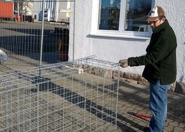 Пвк покрыл корзины Габион металла/жизненный период длинной жизни клеток Габион каменный