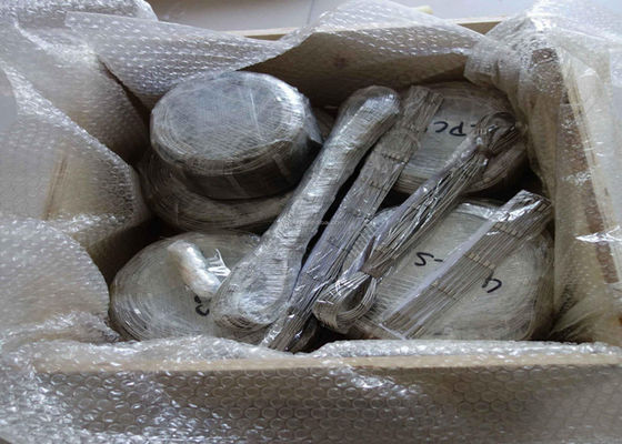 Кислотоупорная сетка веревочки Ferrule нержавеющей стали ширины 0.1m