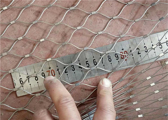 Рука 316l - сплетенная сетка нержавеющей стали 316 веревочки Ferrule