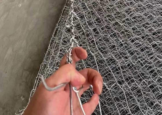 корзины Pvc 2.8mm покрытые/гальванизированные Gabion ржавеют сопротивление